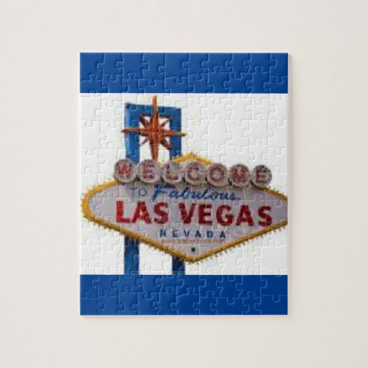 Las Vegas Puzzle met Gift Box Legpuzzel (Verticaal)