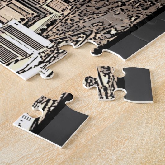 Las Vegas  puzzle schilderachtig stad Legpuzzel (Zijkant)