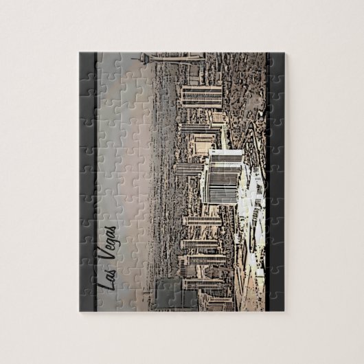 Las Vegas  puzzle schilderachtig stad Legpuzzel (Verticaal)