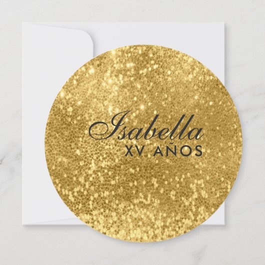 Las Vegas | Quinceañera Save the Date Kaart (Achterkant)