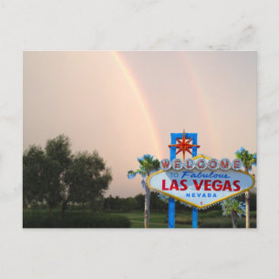 Las Vegas Rainbow Wedding Aankondigingskaart