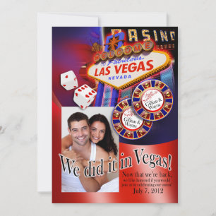 Las Vegas Receptie (neem contact met me op om te p Kaart