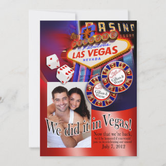 Las Vegas Receptie (neem contact met me op om te p Kaart