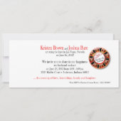 Las Vegas Reception (neem contact met me 2 persona (Achterkant)