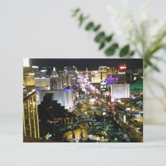 Las Vegas Reception RSVP (Staand voorkant)