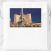 Las vegas rechthoekige sticker (Tas)