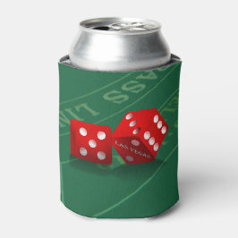 Las Vegas Red Dice Blikjeskoeler