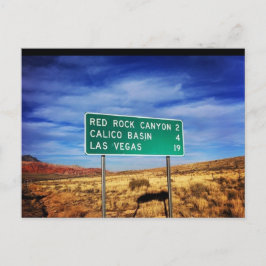 Las Vegas Red Rock Canyon Briefkaart