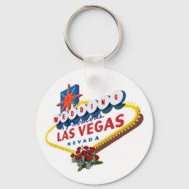 Las Vegas Red Roses Wedding Sleutelhanger