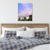 Las Vegas Regenboog Na de Storm Canvas Afdruk (Insitu (Slaapkamer))
