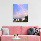 Las Vegas Regenboog Na de Storm Canvas Afdruk (Insitu (Woonkamer))