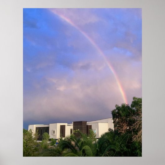 Las Vegas Regenboog Na de Storm Poster (Voorkant)