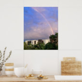 Las Vegas Regenboog Na de Storm Poster (Keuken)