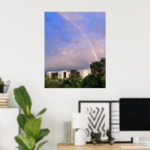 Las Vegas Regenboog Na de Storm Poster (Thuiskantoor)