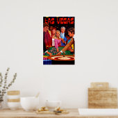 Las Vegas-reisposter Poster (Keuken)