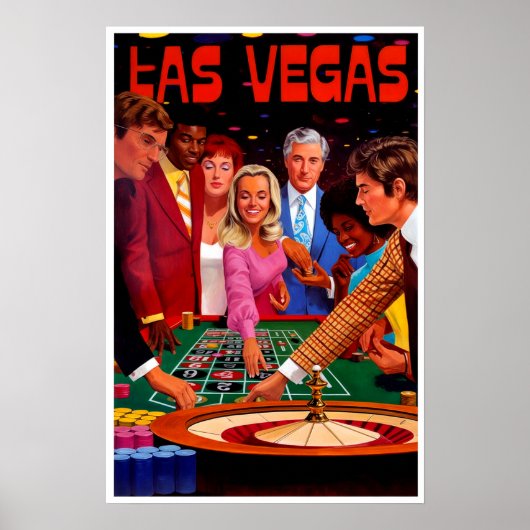 Las Vegas-reisposter Poster (Voorkant)