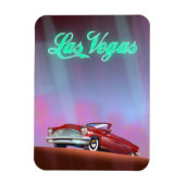 Las Vegas-reisposter Postkaart Magneet (Verticaal)