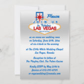 Las Vegas Renewal of Wedding Vows Kaart (Achterkant)