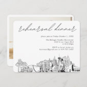 Las Vegas repetitie diner uitnodigen Behuizing Kaa Informatiekaartje (Voorkant / Achterkant)