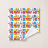 Las Vegas Retro Bad Handdoek (Wasdoekje)