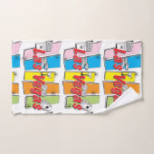 Las Vegas Retro Bad Handdoek (Handdoek)