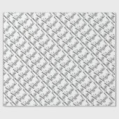 LAS VEGAS® RETRO CADEAUPAPIER (Vlak)