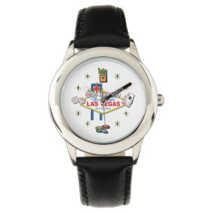 Las Vegas Retro Horloge