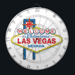 Las Vegas Retro Sign Dartbord<br><div class="desc">Las Vegas Retro Sign</div>