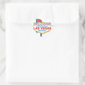 Las Vegas Retro Sign Hart Sticker (Tas)