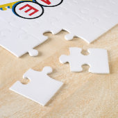 Las Vegas Retro Sign Legpuzzel (Zijkant)