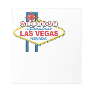 Las Vegas Retro Sign Notitieblok