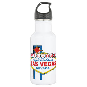 Las Vegas Retro Sign Waterfles