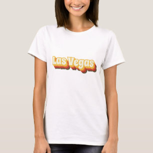 Las Vegas Retro  tekst T-shirt