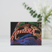 Las Vegas Riviera Briefkaart (Staand voorkant)