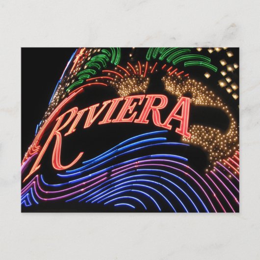 Las Vegas Riviera Briefkaart (Voorkant)