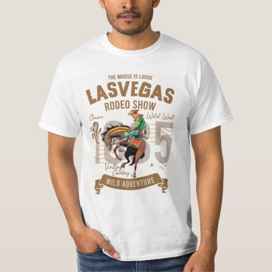 Las Vegas Rodeo Show T-shirt (Voorkant)