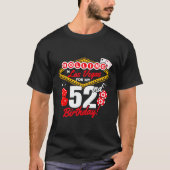 Las Vegas Rolling in Vegas 52nd T-shirt (Voorkant)