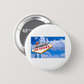 Las-Vegas Ronde Button 5,7 Cm (Voorkant /achterkant)