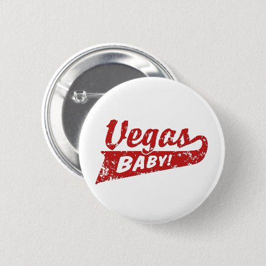 Las Vegas Ronde Button 5,7 Cm (Voorkant /achterkant)