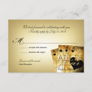 Las Vegas RSVP (neem contact met me op om 4u te pe Kaartje