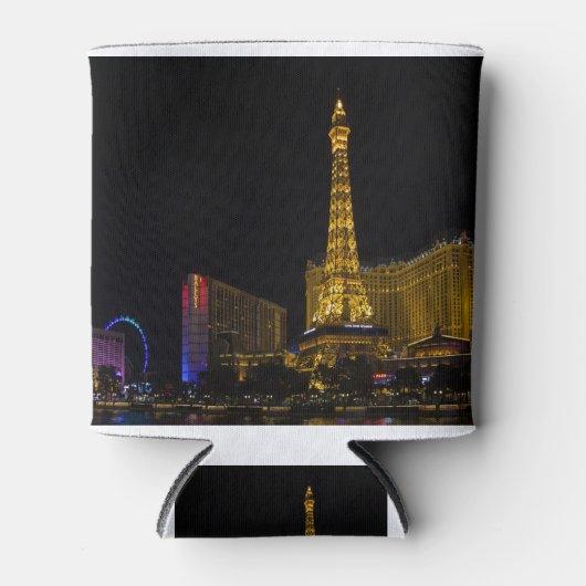 Las Vegas 's nachts Blikjeskoeler (Voorkant)