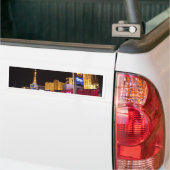 Las Vegas 's nachts Bumpersticker (Op Truck)