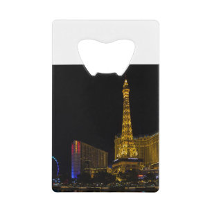 Las Vegas 's nachts Creditkaart Flessenopener