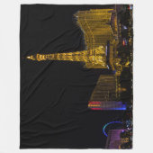 Las Vegas 's nachts Fleece Deken (Voorkant)