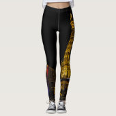 Las Vegas 's nachts Leggings (Voorkant)