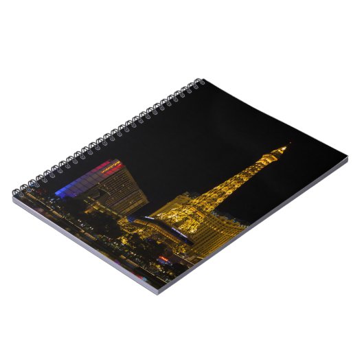 Las Vegas 's nachts Notitieboek (Linkerzijde)