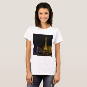 Las Vegas 's nachts T-shirt (Voorkant volledig)
