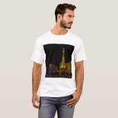 Las Vegas 's nachts T-shirt (Voorkant volledig)