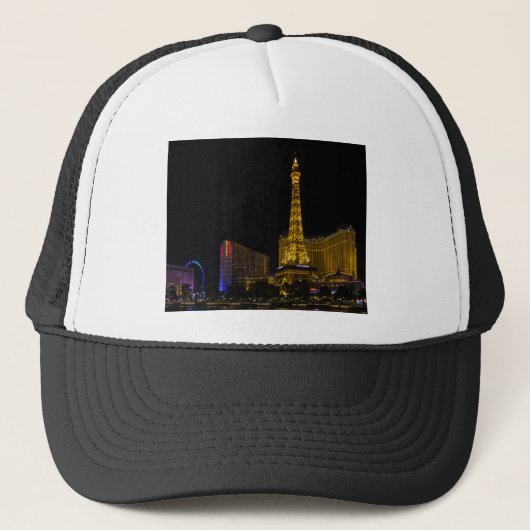 Las Vegas 's nachts Trucker Pet (Voorkant)