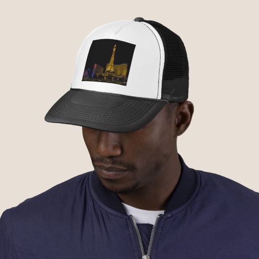 Las Vegas 's nachts Trucker Pet (In situ)